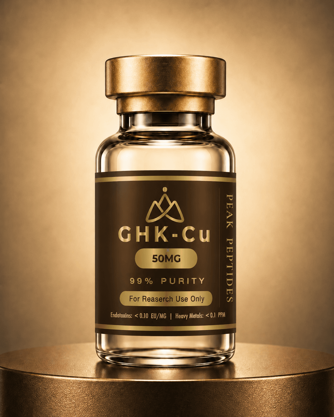 GHK-Cu research vial